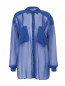 Блуза из шелка свободного кроя с накладными карманами Iceberg  –  Общий вид