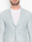 Пиджак из шелка и льна с карманами Tombolini  –  МодельОбщийВид1