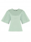 Блуза из хлопка с короткими рукавами Weekend Max Mara  –  Общий вид