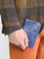 Обложка для паспорта из кожи с узором "пейсли" Etro  –  Модель Общий вид