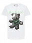 Хлопковая футболка со стразами Philipp Plein  –  Общий вид