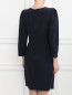 Платье из шелка с драпировкой Emporio Armani  –  Модель Верх-Низ1