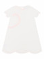 Трикотажное платье с вышивкой Baby Dior  –  Обтравка1