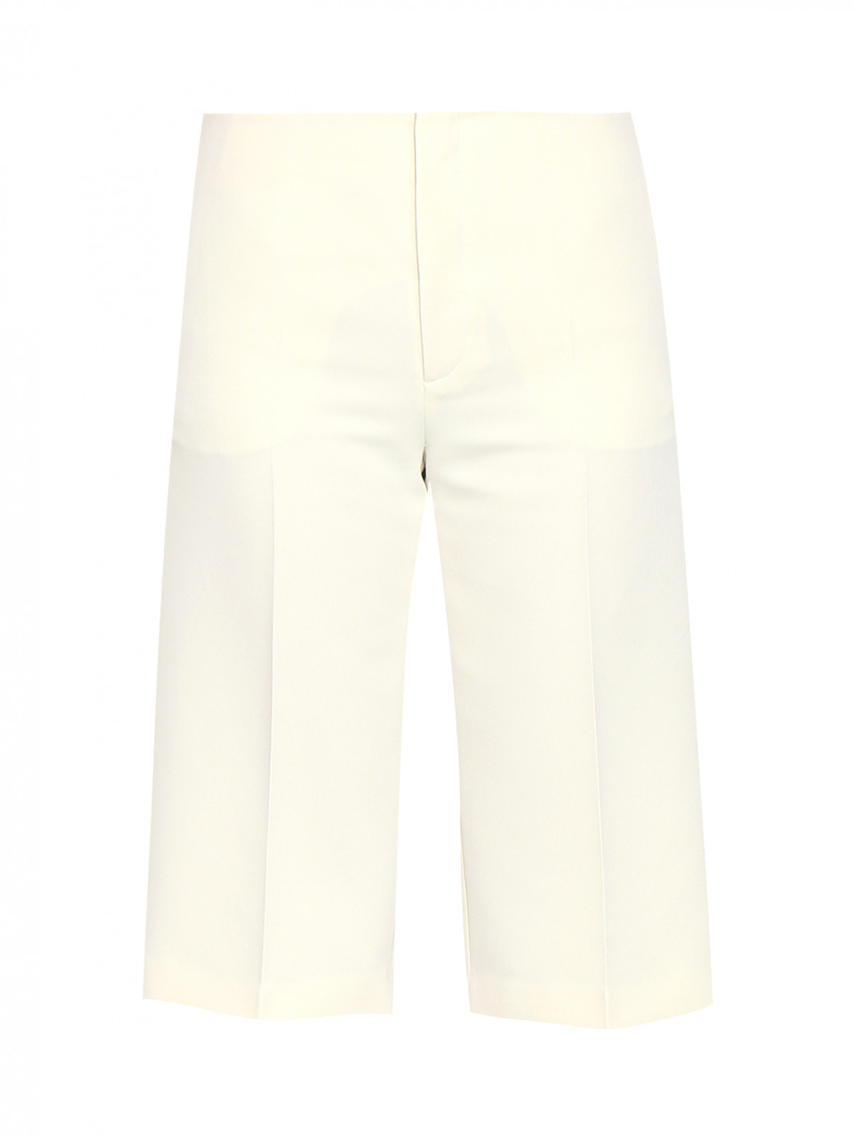 Однотонные шорты с карманами Maison Margiela  –  Общий вид  – Цвет:  Желтый