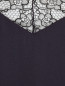 Платье из шелка ассиметричного кроя с кружевными вставками Barbara Bui  –  Деталь