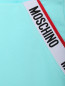 Брюки из хлопка на резинке с логотипом Moschino Swim  –  Деталь1