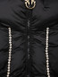 Куртка на молнии декорированная кристаллами PINKO  –  Деталь1