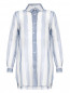 Полупрозрачная блуза из шелка La Perla  –  Общий вид