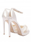 Атласные босоножки с узлом Jimmy Choo  –  Обтравка2