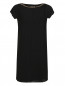 Платье прямого кроя с короткими рукавами Versace Collection  –  Общий вид