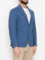 Пиджак из хлопка с накладными карманами LARDINI  –  МодельВерхНиз