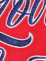 Свитшот из комбинированной ткани с вышивкой Love Moschino  –  Деталь