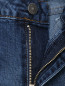 Хлопковые джинсы с принтом Gaelle  –  Деталь1