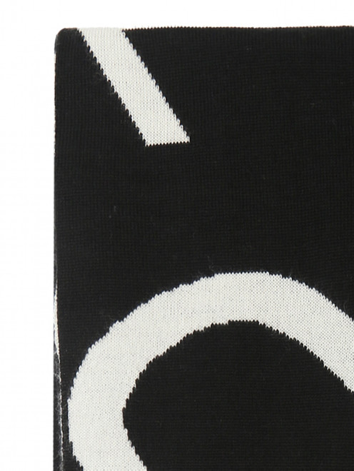 Двусторонний шарф с логотипом - Деталь1