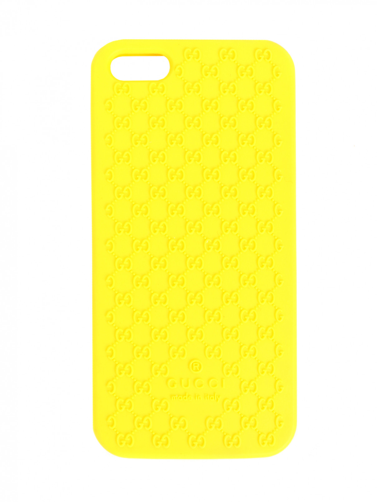 Чехол для IPhone 4 Gucci  –  Общий вид  – Цвет:  Желтый