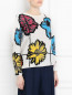 Джемпер из шерсти с цветочным узором Moschino Couture  –  Модель Верх-Низ