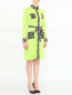 Платье из шелка с накладными карманами Moschino Cheap&Chic  –  Модель Общий вид
