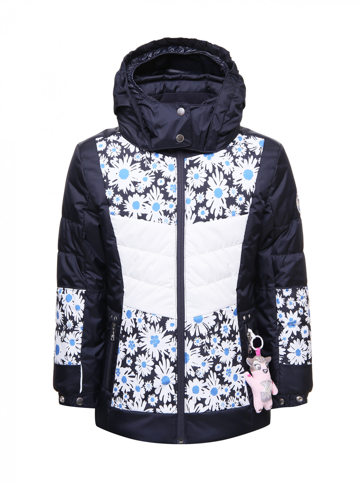 Горнолыжная куртка с брелоком Poivre Blanc  –  Общий вид  – Цвет:  Синий