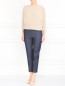 Укороченные брюки с боковыми карманами Moschino  –  Модель Общий вид