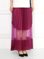 Плиссированная юбка-макси Jean Paul Gaultier  –  Модель Верх-Низ