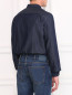 Рубашка из хлопка с нагрудным карманом Paul Smith  –  Модель Верх-Низ1