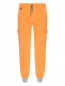 Трикотажные брюки из хлопка с накладными карманами Capobianco  –  Общий вид