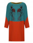 Платье-мини свободного кроя с вышивкой Antonio Marras  –  Общий вид