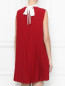 Плиссированное платье-мини Red Valentino  –  МодельВерхНиз1