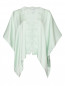 Блуза из шелка с кружевной отделкой La Perla  –  Общий вид