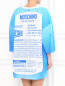 Платье свободного кроя с принтом Moschino Couture  –  Модель Верх-Низ1