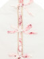 Конверт-одеяло из хлопка с контрастной отделкой Baby Dior  –  Деталь