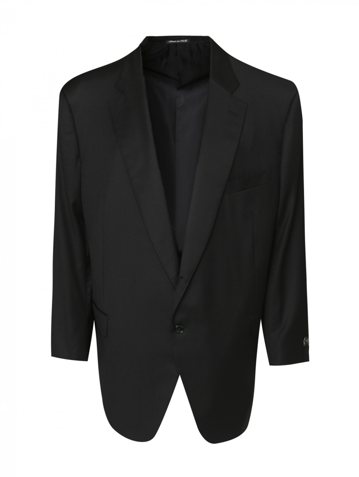 Пиджак из шерсти Pal Zileri  –  Общий вид  – Цвет:  Черный