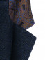 Шерстяной однобортный пиджак с принтом Etro  –  Деталь1