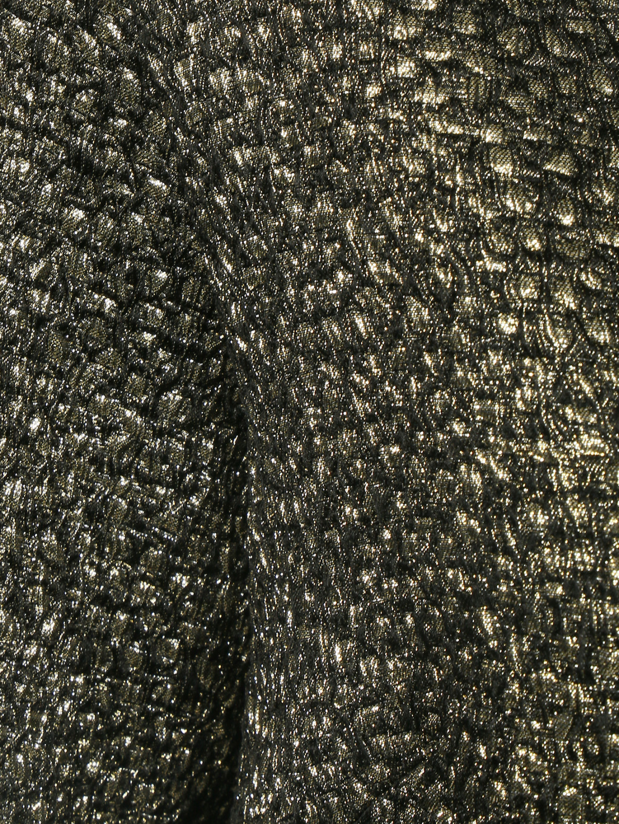 Джемпер из металлизированной ткани Marina Rinaldi  –  Деталь  – Цвет:  Металлик