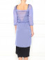 Платье из шелка с драпировкой Alberta Ferretti  –  Модель Верх-Низ1
