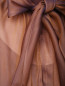 Полупрозрачная блуза из шелка с бантом Luisa Spagnoli  –  Деталь