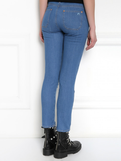 Укороченные узкие джинсы из плотного денима M.i.h Jeans - МодельВерхНиз1