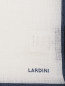 Платок из льна с контрастной отделкой LARDINI  –  Деталь