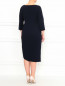 Платье асимметричного кроя с декором Marina Rinaldi  –  Модель Верх-Низ1