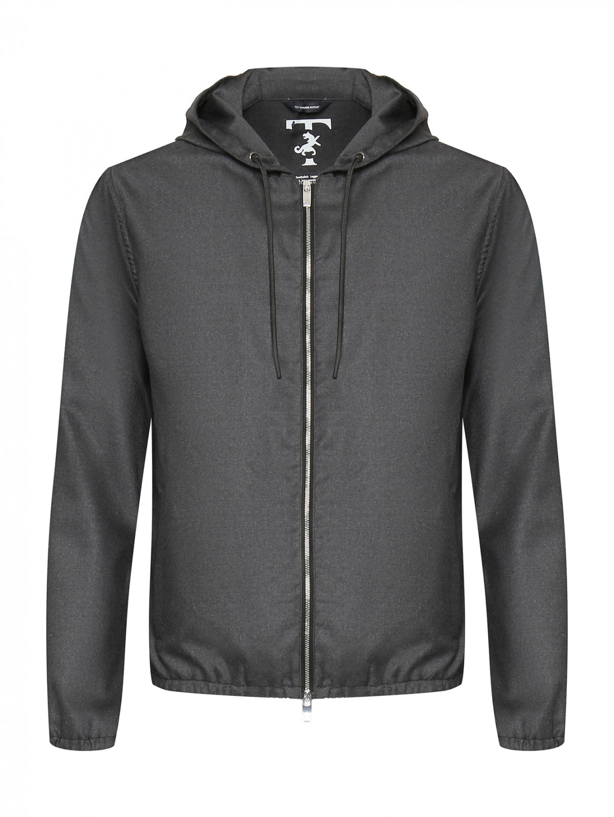 Легкая шерстяная куртка Tombolini  –  Общий вид  – Цвет:  Серый