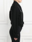 Укороченная куртка из шерсти и кашемира с металлической фурнитурой Jean Paul Gaultier  –  Модель Верх-Низ2