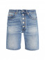 Джинсовые шорты с карманами MM6  –  Общий вид