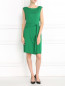 Платье-миди из шелка с драпировкой Diane von Furstenberg  –  Модель Общий вид