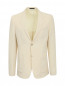 Пиджак однобортный из фактурной ткани Emporio Armani  –  Общий вид