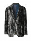 Пиджак однобортный с узором Etro  –  Общий вид
