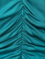 Трикотажное платье-мини из шелка с драпировками Guess by Marciano  –  Деталь