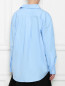 Рубашка из хлопка свободного кроя со складками на спине Marni  –  МодельВерхНиз1