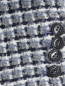 Пальто из буклированной ткани с узором "клетка" Max&Co  –  Деталь1