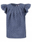Блуза из льна с узором "горох" Il Gufo  –  Общий вид