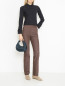 Брюки из плотного хлопка Max Mara  –  МодельОбщийВид